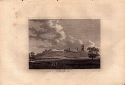 Hadley Castle Essex F. Grose Antique 1783 Copper Engraving.