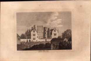 Eastbury House Essex F. Grose Antique 1783 Copper Engraving.