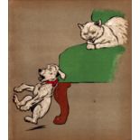Cecil Aldin 1909 Rough Haired Terrier “Pickles” Dog Illustration-14.