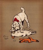 Cecil Aldin 1909 Rough Haired Terrier “Pickles” Dog Illustration-6.