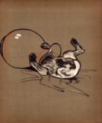 Cecil Aldin 1909 Rough Haired Terrier “Pickles” Dog Illustration-21.