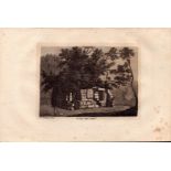 Our Ladys Chapel Northumberland F. Grose 1785 Antique Copper Engraving.