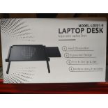 Laptop Desk LD201-B Adjustable Laptop Desk. RRP £20 - Grade A