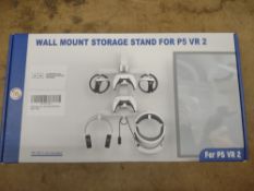 Wall Mount Storage Stand For Playstation Accessories. RRP £30 - Grade A