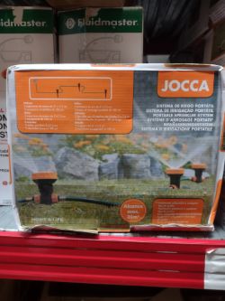 JOCCA 5913 Portable Sprinkler System 3 Sprinklers 5 Settings. RRP £20 - Grade A