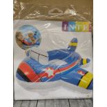 Intex Plane Kids Childrens Swimming Pool Inflatable. RRP £12 - Grade A