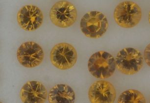 Loose Parcel Sri Lanka Yellow Sapphires 19.30 Carats