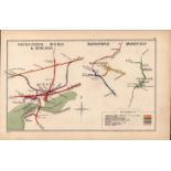 Hough Green, Widnes, Runcorn Antique Railway Junctions Diagram-18.