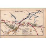 Manchester Salford Old Trafford Ardwick Antique Railway Diagram-47.