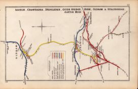 Ashton, Droylsden, Hyde, Oldham, Stalybridge Antique Railway Junction Map-32.