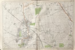 Bacons London & Suburbs Rare Vintage Map Harrow, Pinner, Edgware Etc.