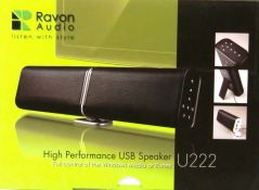 10 x Ravon Audio Cimbali USB Powered Speakers