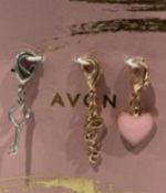 100 x Avon 3 Charm Sets