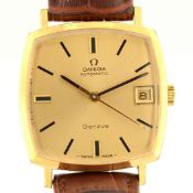 Omega / Geneve - Automatic - Date - Gentlemen's Steel Wristwatch