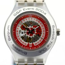 Swatch / Diaphane Irony Automatic - (Unworn) Unisex Steel Wrist Watch