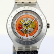 Swatch / Diaphane Irony Automatic - (Unworn) Unisex Steel Wrist Watch