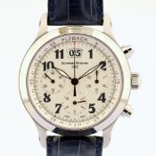 Schwarz Etienne / Flyback - Big Date - Chronograph - Automatic - Steel Wristwatch