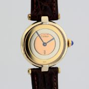 Cartier / Must De - Lady's Steel Wristwatch