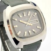 Louis Erard / Incabloc Day Date - (Unworn) Gentlemen's Steel Wrist Watch