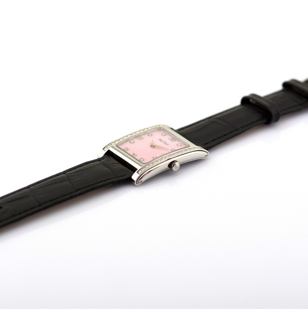 Paul Picot / 4079 Diamond Dial Diamond Case Mother of Pearl - Lady's Steel Wristwatch - Image 10 of 12