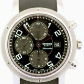 Hermès / Clipper CP1.910 - Chronometre - Chronograph - Automatic - Date - Gentlemen's Steel Wrist...