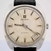 Zenith / Vintage Automatic - Gentlemen's Steel Wrist Watch