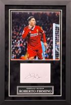 Roberto Firmino Signed and Framed