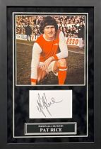 Pat Rice Signed and Framed