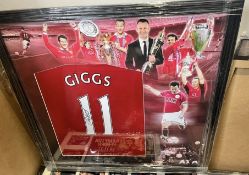 Ryan Giggs Signed and Framed