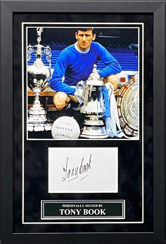 Tony Book Signed and Framed
