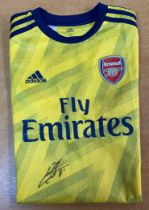 Arsenal Signed Emile Smith Rowe Shirt Age 11/12 Years Old