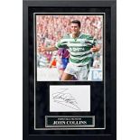 John Collins Signed and Framed