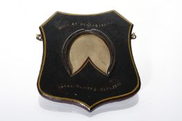 Blue Ensign Plate. From The Lester Piggott Collection.