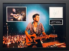 Niall Horan Signed and Framed Display