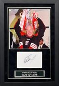 Roy Evans Signed and Framed