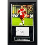 John Collins Signed & Framed