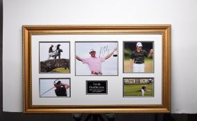 Louis Oosthuizen Original Signature Presentation.