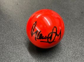 Steve Davies Signed Snooker Ball