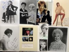 Elaine Stritch, Goldie Hawn, Eileen Brennan, Stella Stevens, Judy Carne & More Original Signature...