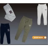 Job lot 15 Men's/Unisex Wholesale Branded Joggers Sportswear