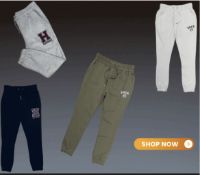 Job lot 15 Men's/Unisex Wholesale Branded Joggers Sportswear