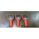 3 x Tracero Radiation Monitors