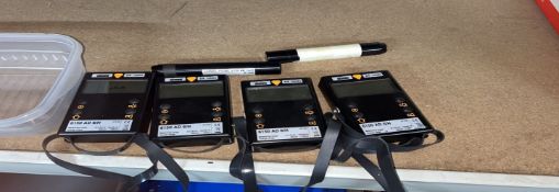 4 x Radiation Monitors from AUTOMESS