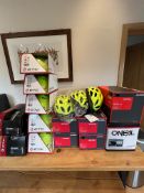 16 Assorted Cycling Helmets