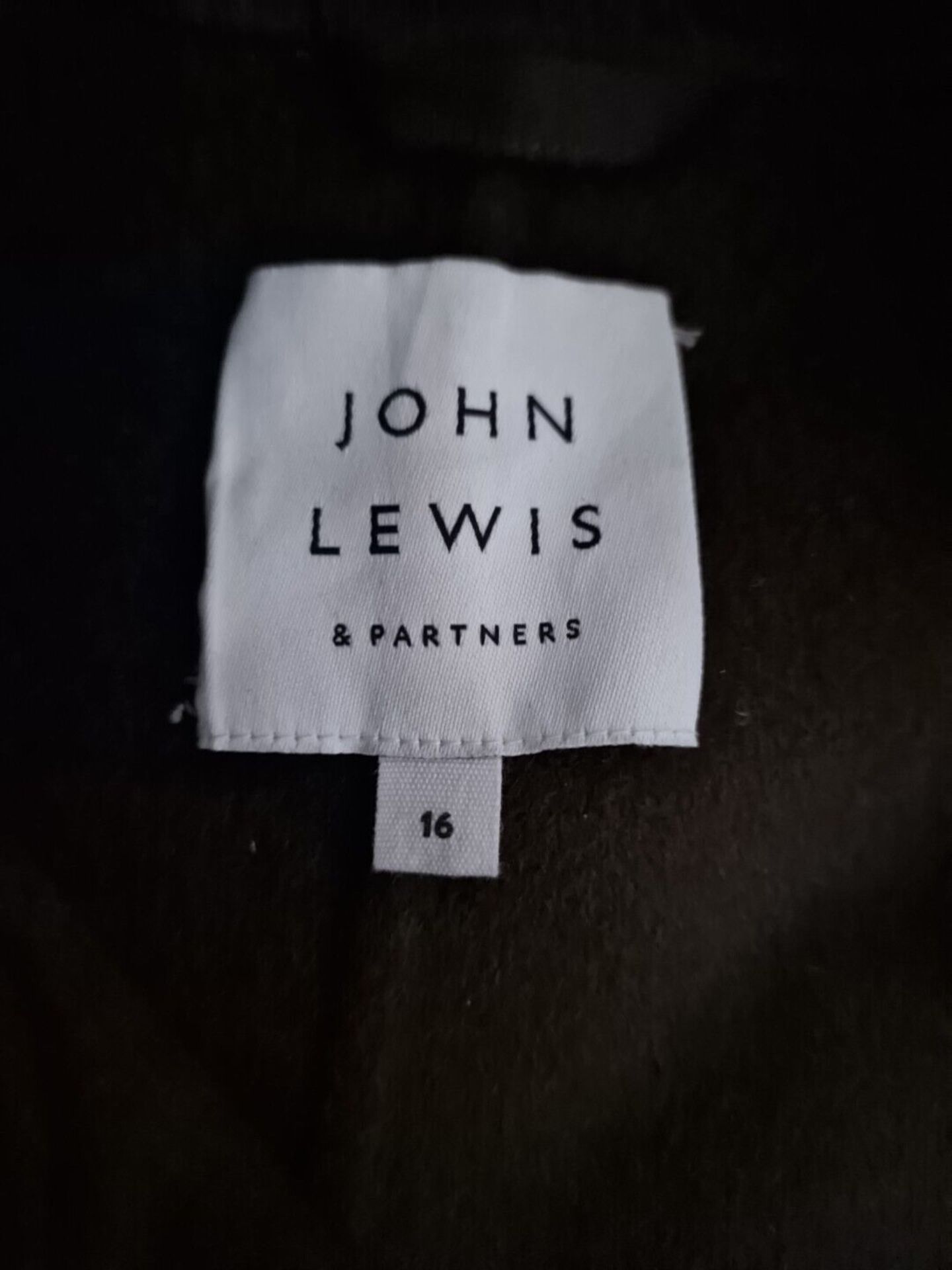 John Lewis Hand Finished Wool Blend Trench Coat, Khaki, 16 - Image 8 of 11