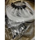 6 Optic Colour Headbands For Parties or Disco Nights Out