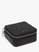 4x Tumi Belden Leather Jewellery Travel Case, Black - RRP £560
