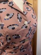1960s Pink Button Shirt Dress