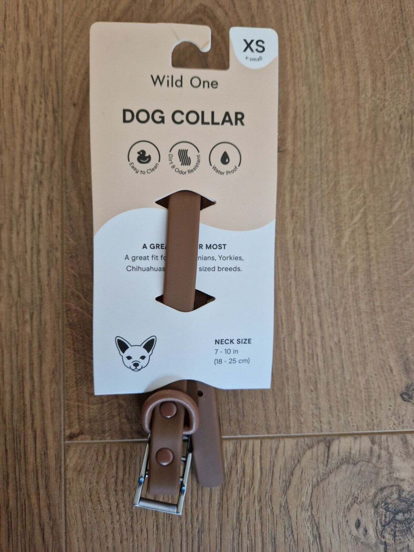 Wild One Collar, XS, Cocoa Brown - Bild 2 aus 2