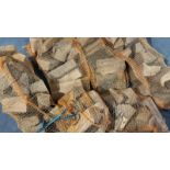 Solid Oak Well Seasoned and Dried Logs 5 x Large Nets